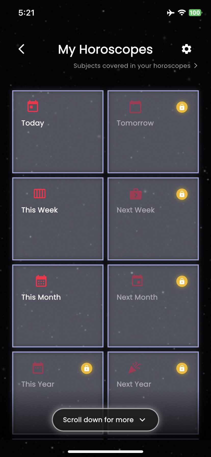 App Menu